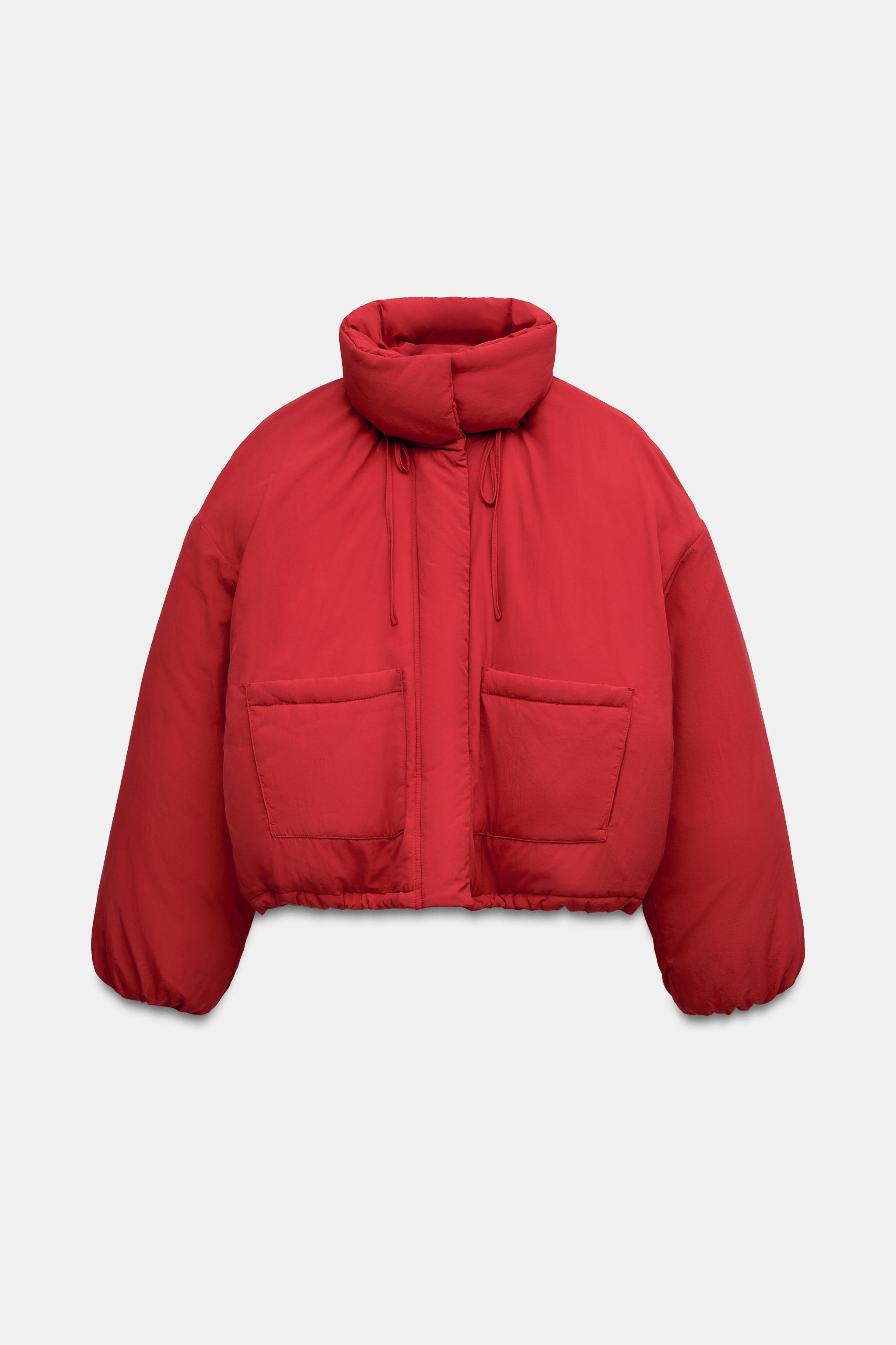 Short Water-Repellent Pocket Anorak by Zara