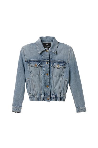 CHAQUETA DENIM HOMBRERAS WILLY CHAVARRIA X ZARA - Azul claro de Zara