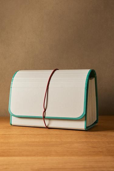 CHILDREN'S ACCORDION FOLDER - Cream by Zara - Image 5