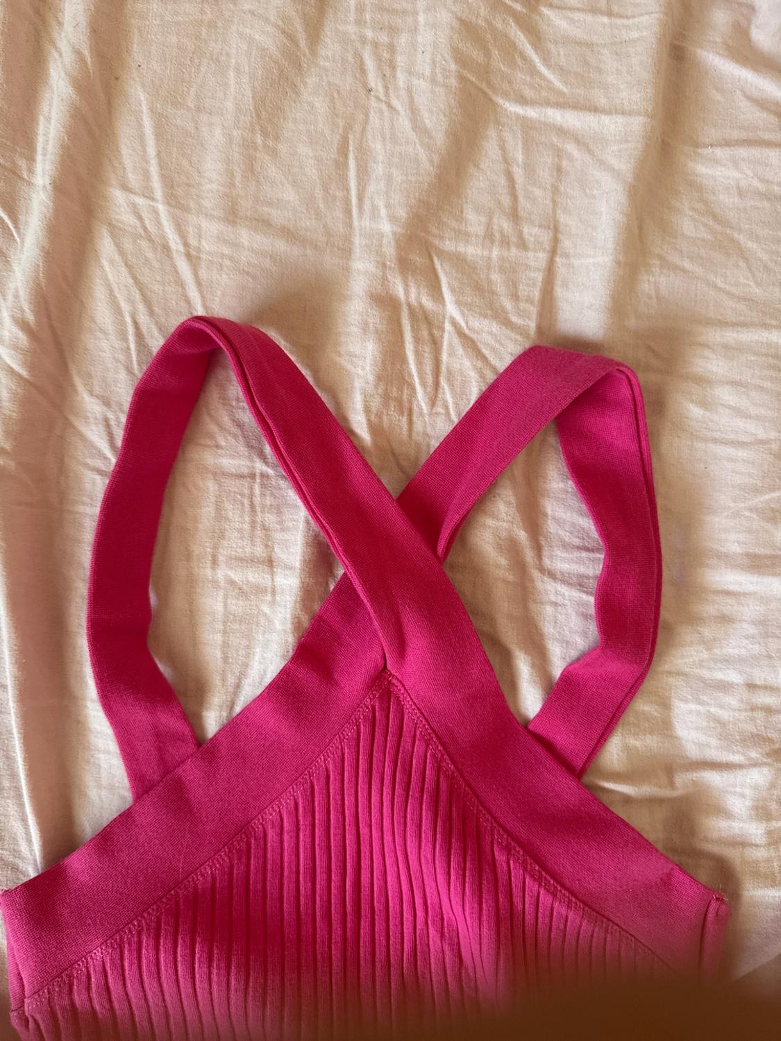 RIBBED HALTER TOP - Image 3