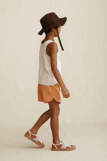TENNIS CRÉÉES PAR CARAMEL LONDON X ZARA - Rouge de Zara - Image 1