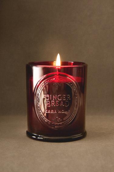 (200 G) BOUGIE PARFUMÉE PAIN D'ÉPICES - Rouge de Zara - Image 5
