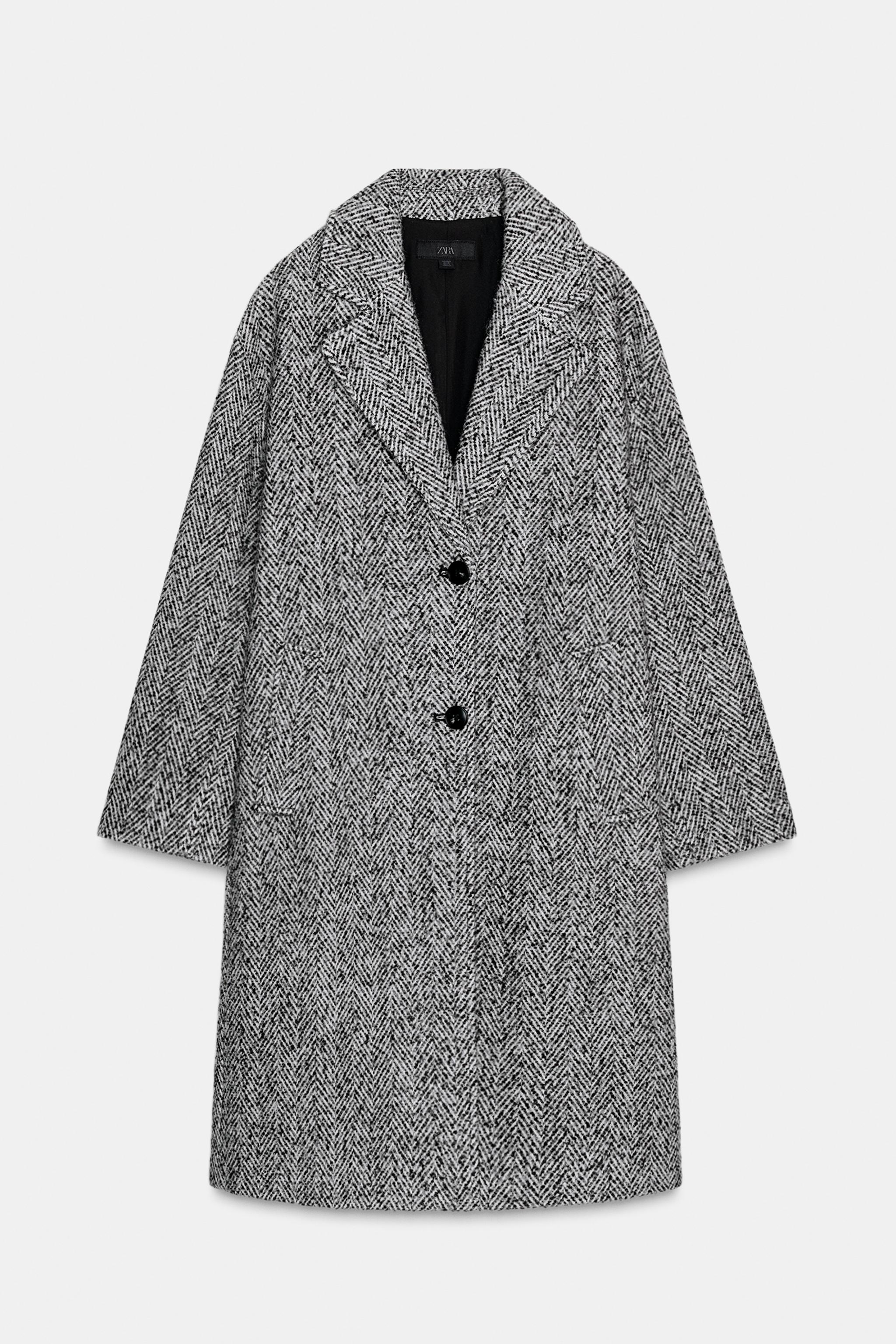 HERRINGBONE COAT