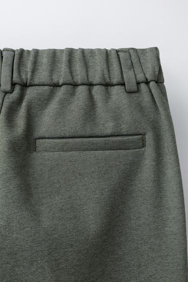 PANTALON DE COSTUME - Vert moyen de Zara - Image 3