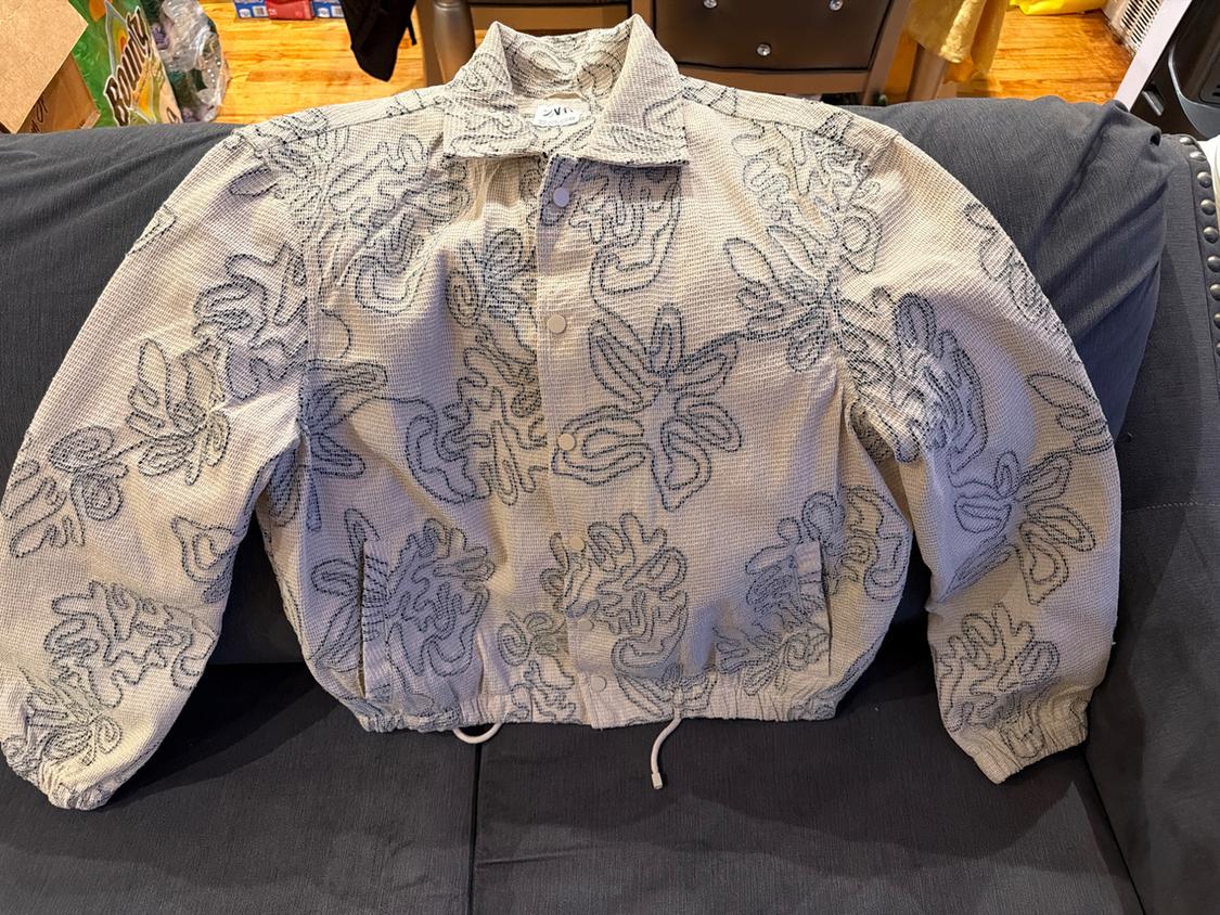 FLORAL EMBROIDERED JACKET - Image 2