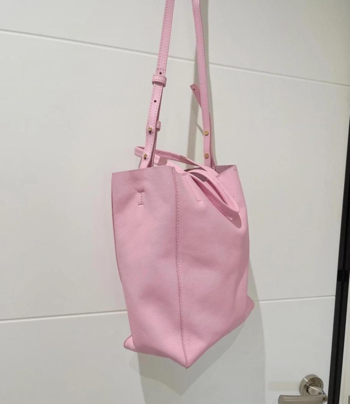 ΜΙΝΤΙ ΤΣΑΝΤΑ SHOPPER ΑΠΟ ΔΕΡΜΑ - Image 7