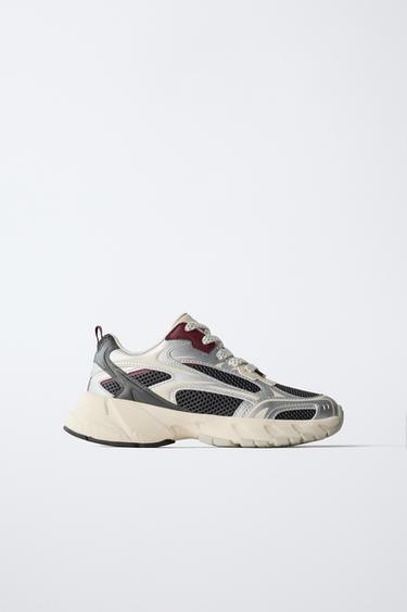 حذاء رياضي شبكي - متعدد الألوان الخاص بـ Zara