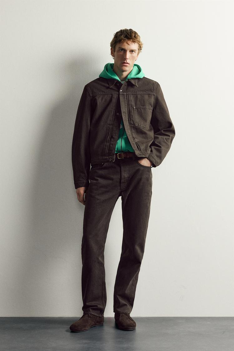 Chaqueta plisada de corte cropped Aaron Levine x Zara 2