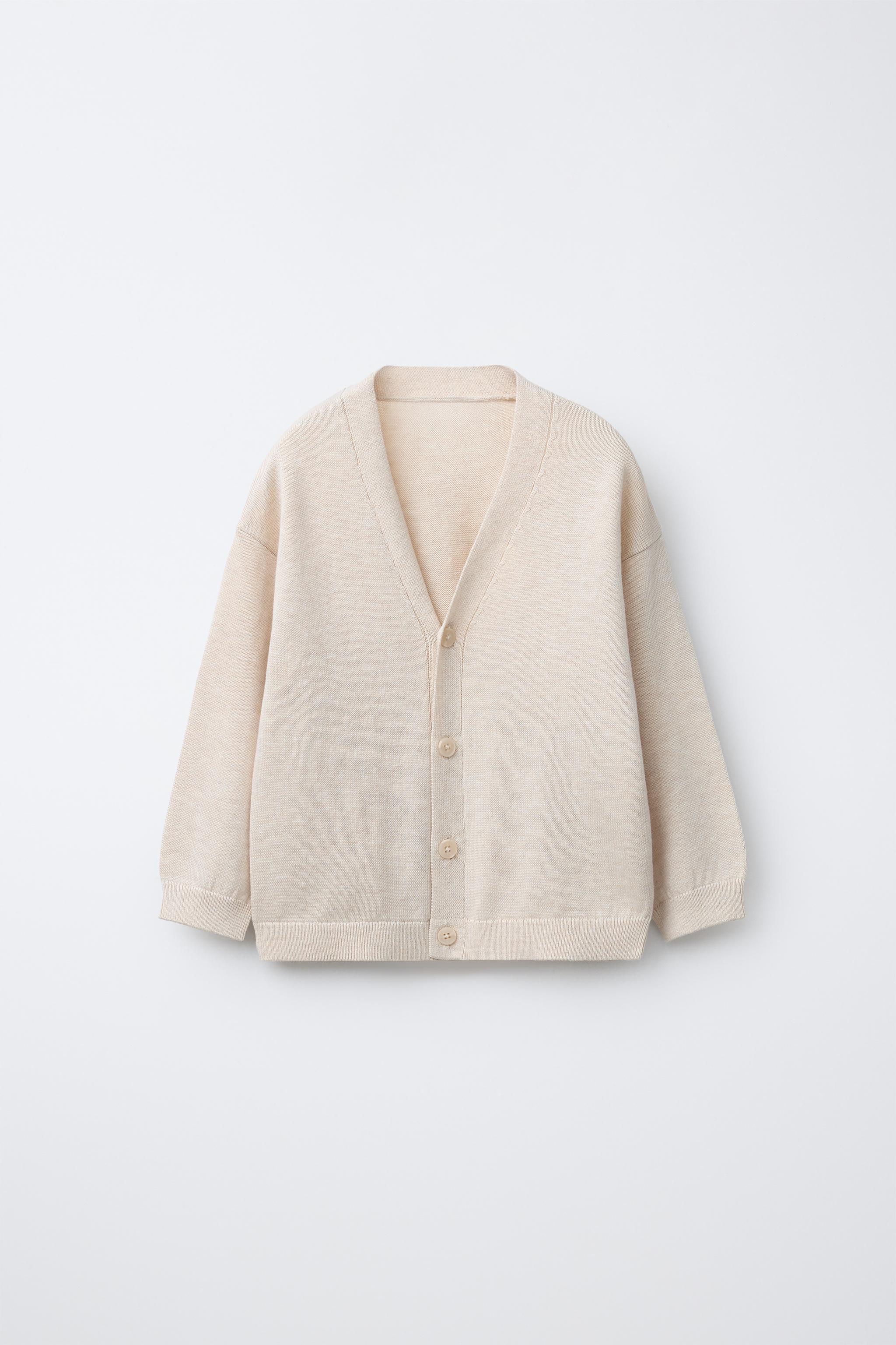PLAIN KNIT CARDIGAN