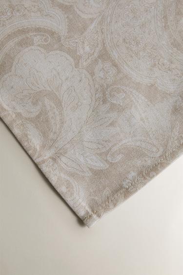 LOT DE SERVIETTES IMPRIMÉ PAISLEY (LOT DE 2) - Beige de Zara - Image 2