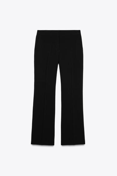 BOOTCUT-HOSE MIT HOHEM BUND - Schwarz von Zara - Bild 0