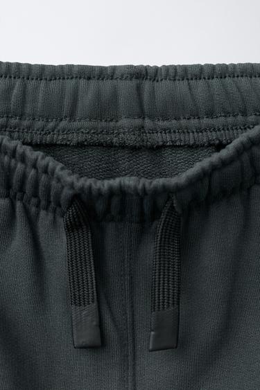 EMBROIDERED BALLOON PLUSH TROUSERS - Anthracite grey by Zara - Image 2