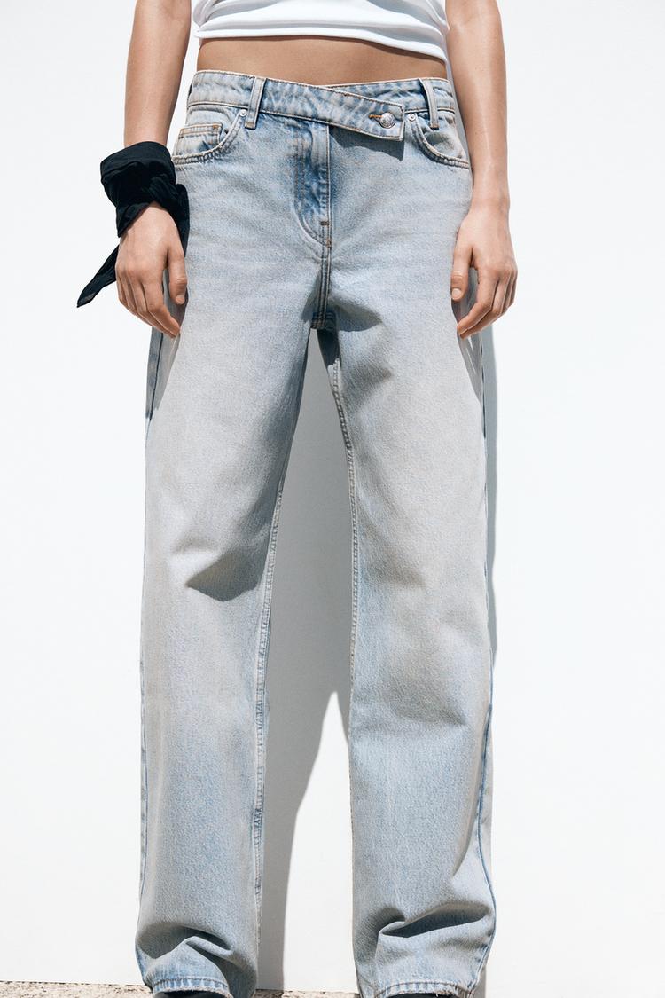 Z1975 STRAIGHT HIGH WAIST FULL LENGTH JEANS