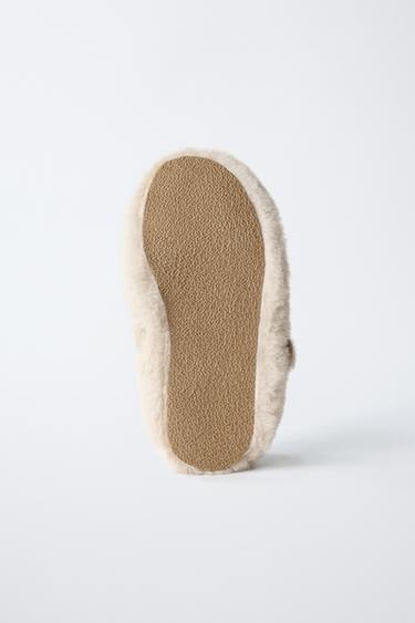 BALLERINES DOUBLÉES BAREFOOT - Blanc écru de Zara - Image 7