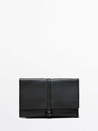 Zara Nappa leather travel case - Black
