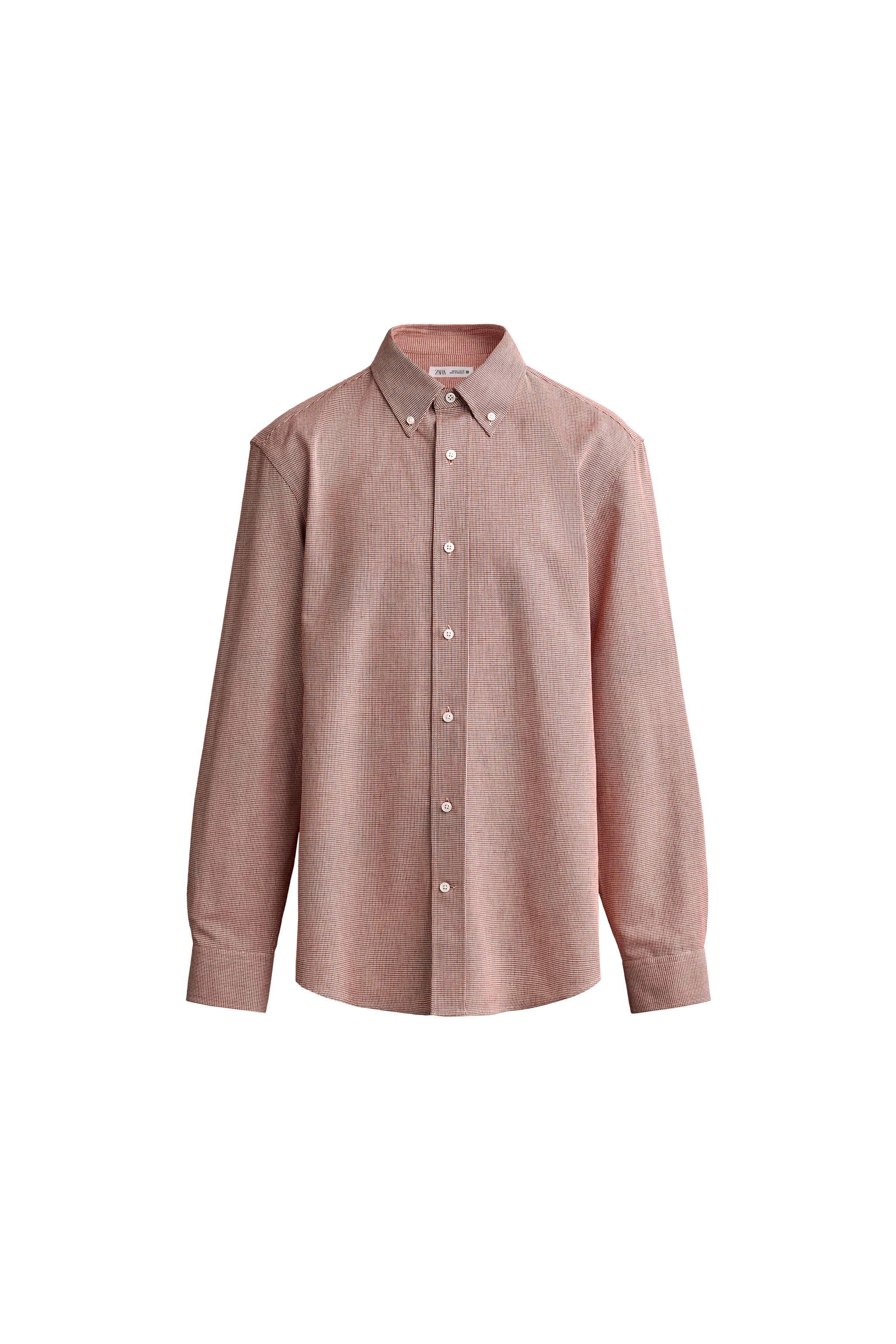 CAMISA REGULAR FIT PATA DE GALLO