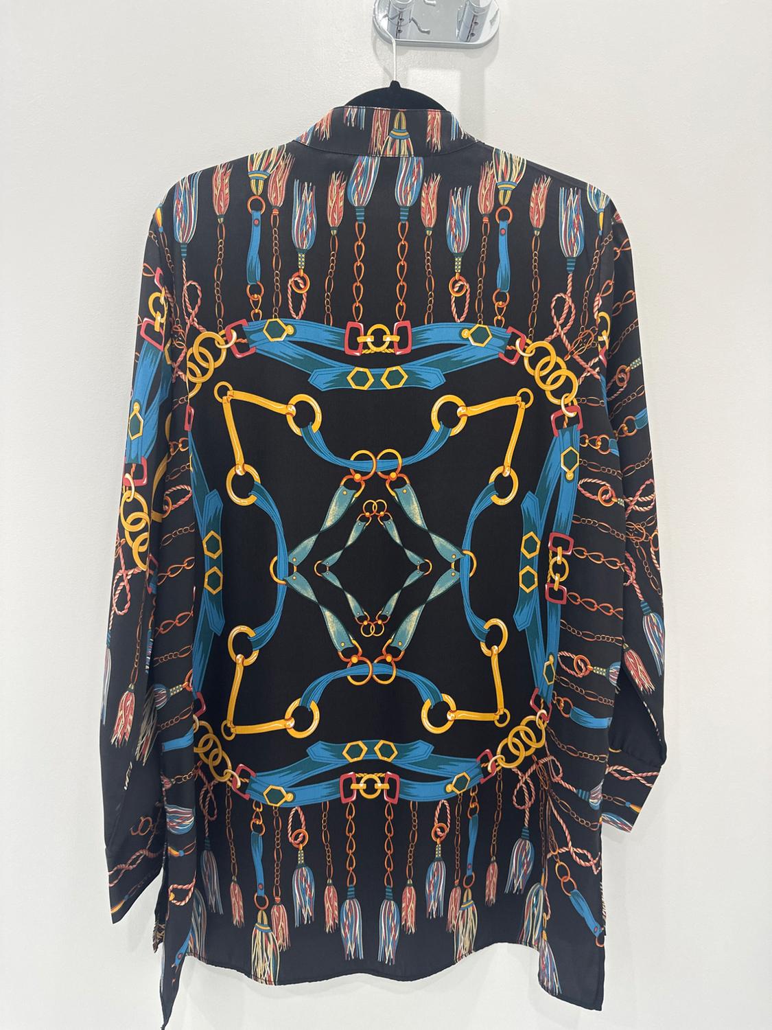 CHAIN PRINT SHIRT - Image 2