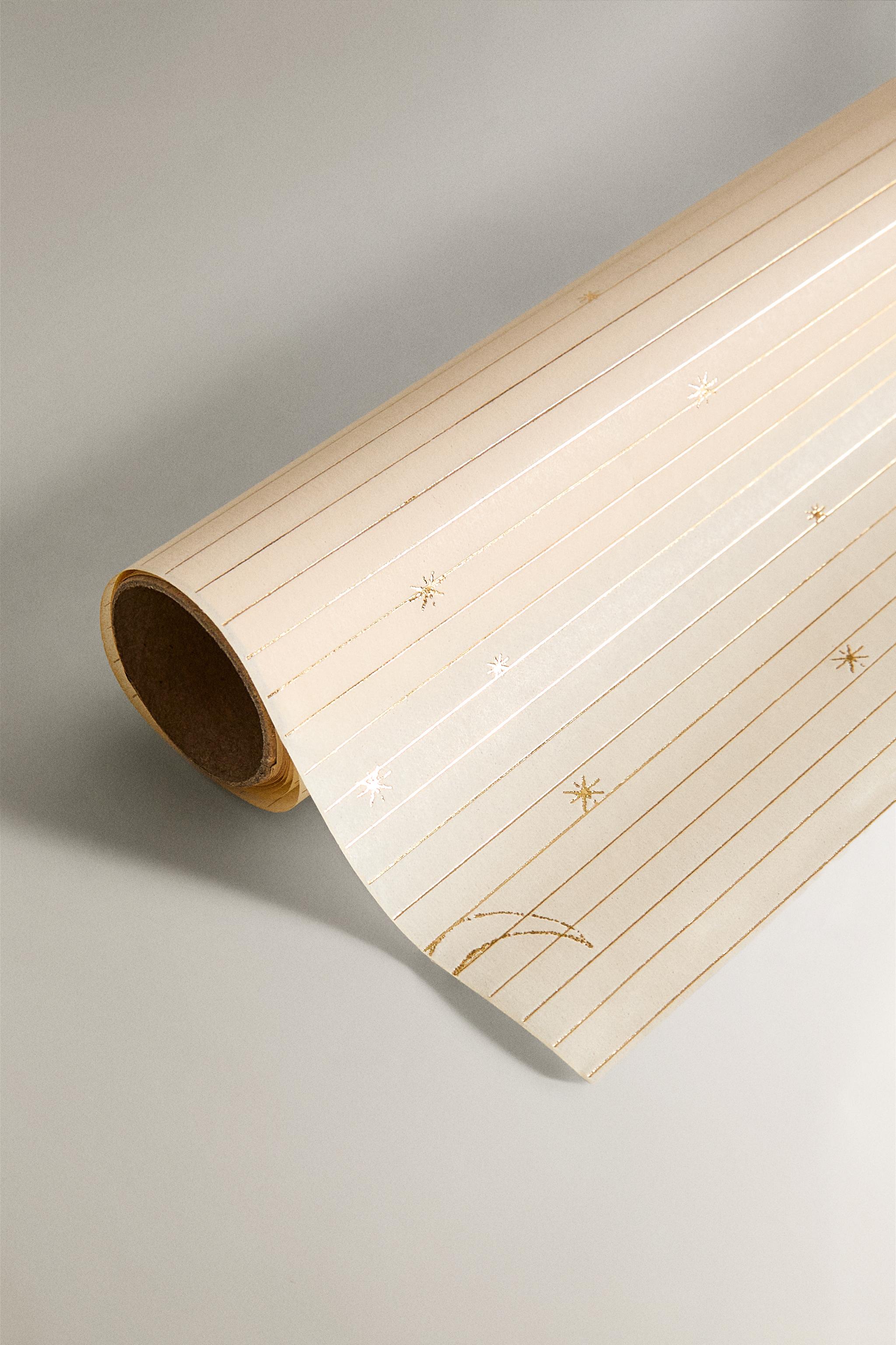 SHINY STAR CHRISTMAS WRAPPING PAPER