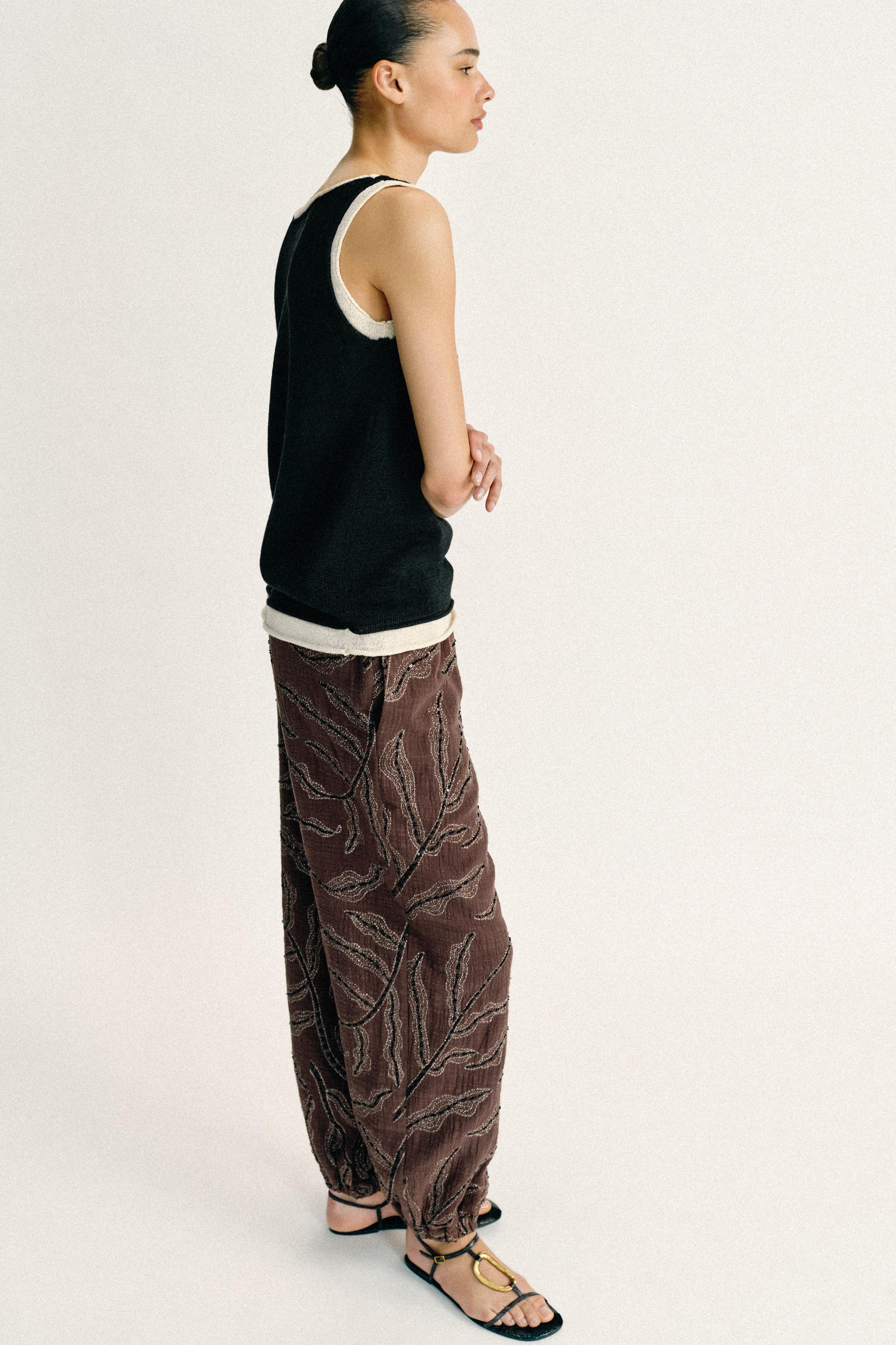 COMBINED KNIT TOP