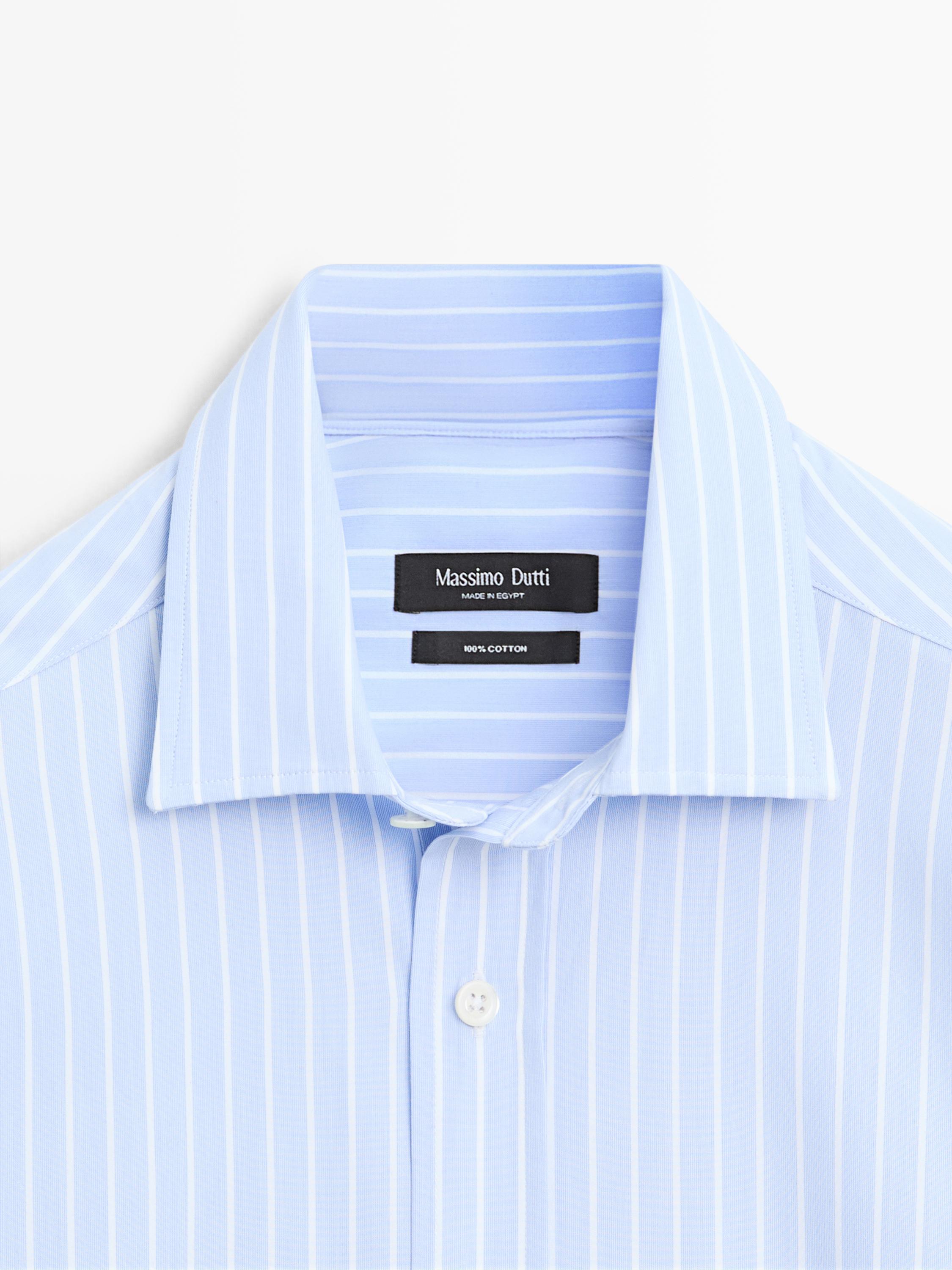 Chemise à rayures tennis regular fit