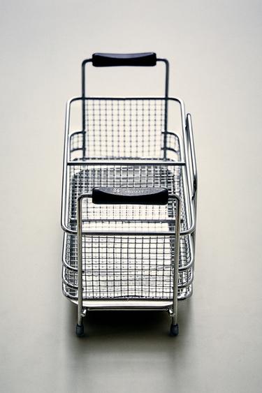 METAL SINK ORGANISER - Light grey by Zara - Image 4