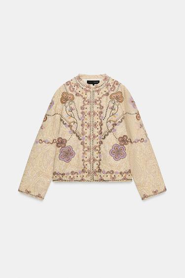 VESTE BRODÉE ZW COLLECTION - Multicolore de Zara - Image 6