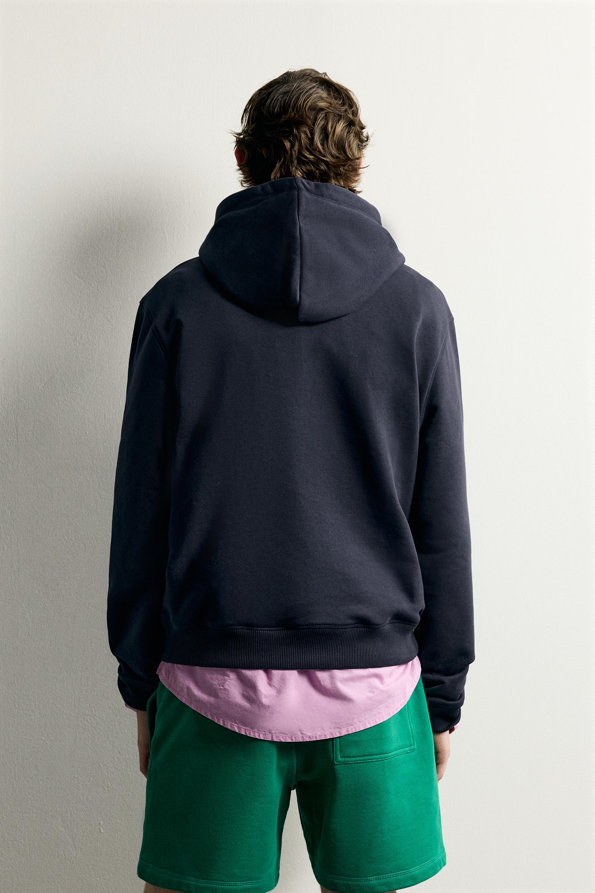 SWEAT À CAPUCHE 0FR. PARIS X ZARA