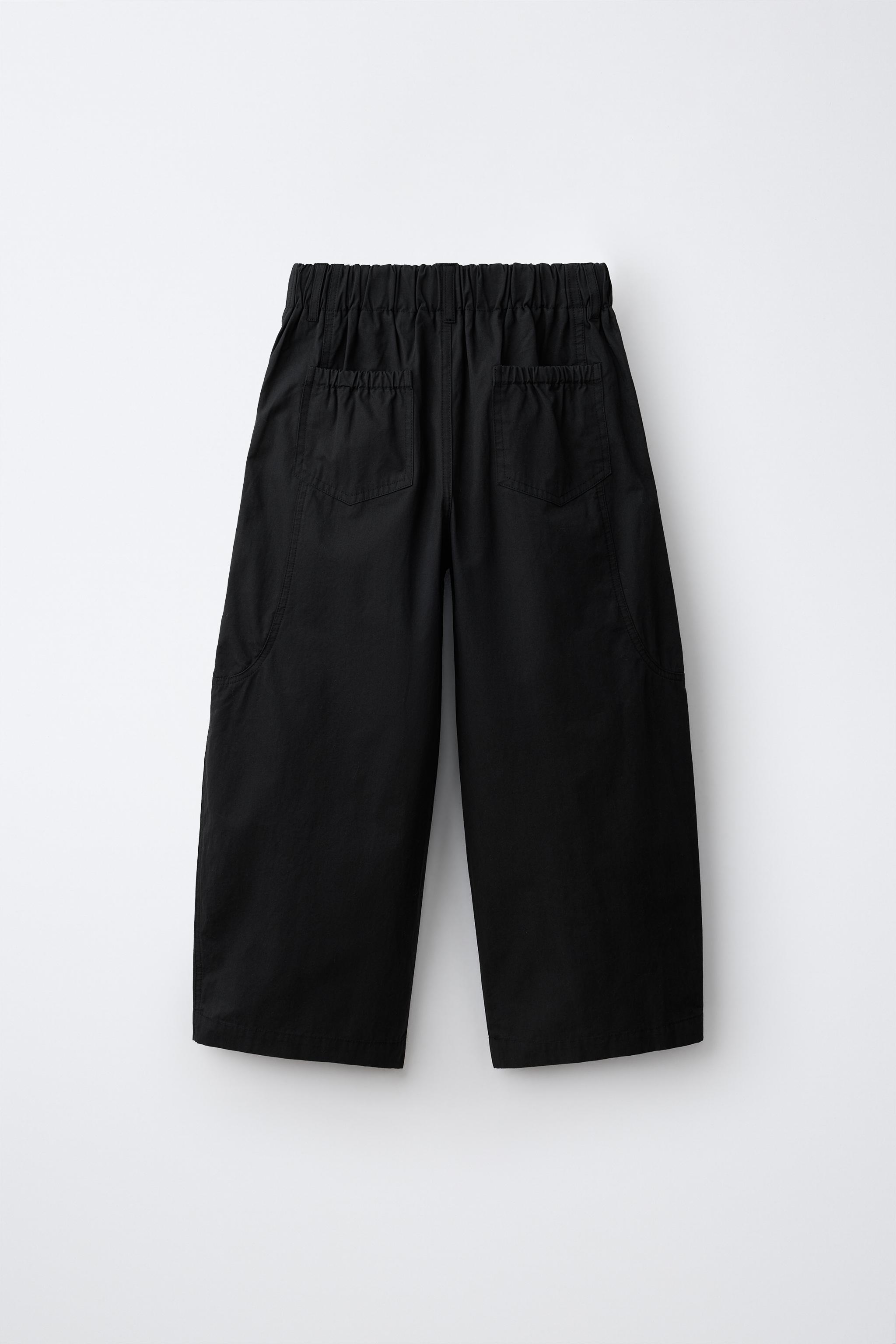 テクニカルバレルパンツ - ブラック | ZARA Japan / 日本