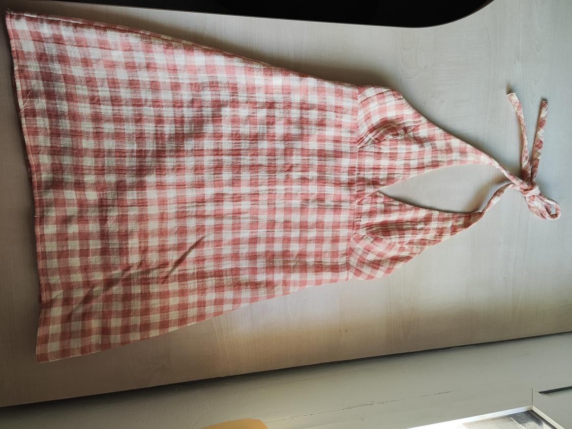 GINGHAM CHECK DRESS