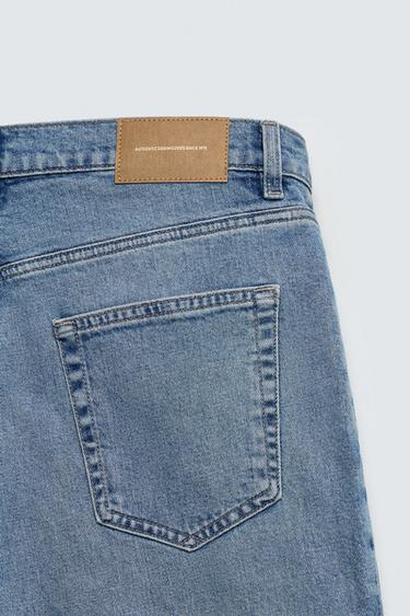 REGULAR FIT DENIM BERMUDA SHORTS - Mid-blue by Zara - Image 9