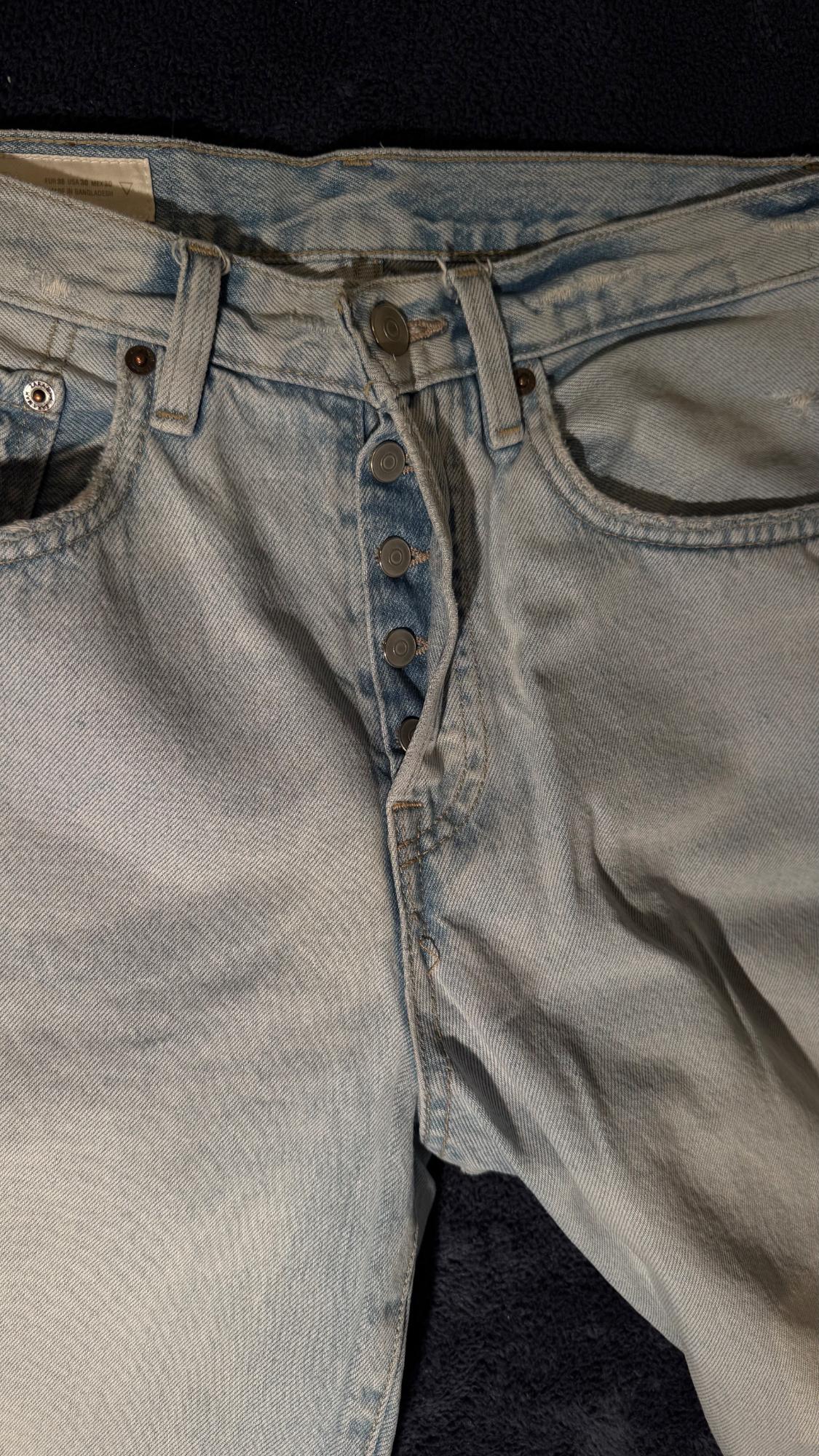 STRAIGHTLEG DENIM BERMUDA SHORTS - Image 3