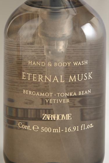 (500 ML) ETERNAL MUSK LIQUID HAND SOAP - Grey by Zara - Image 4