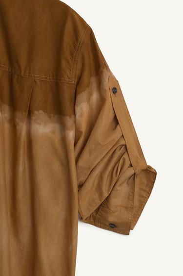 PRNT SHRT 16 - Sand / Marl by Zara - Image 6