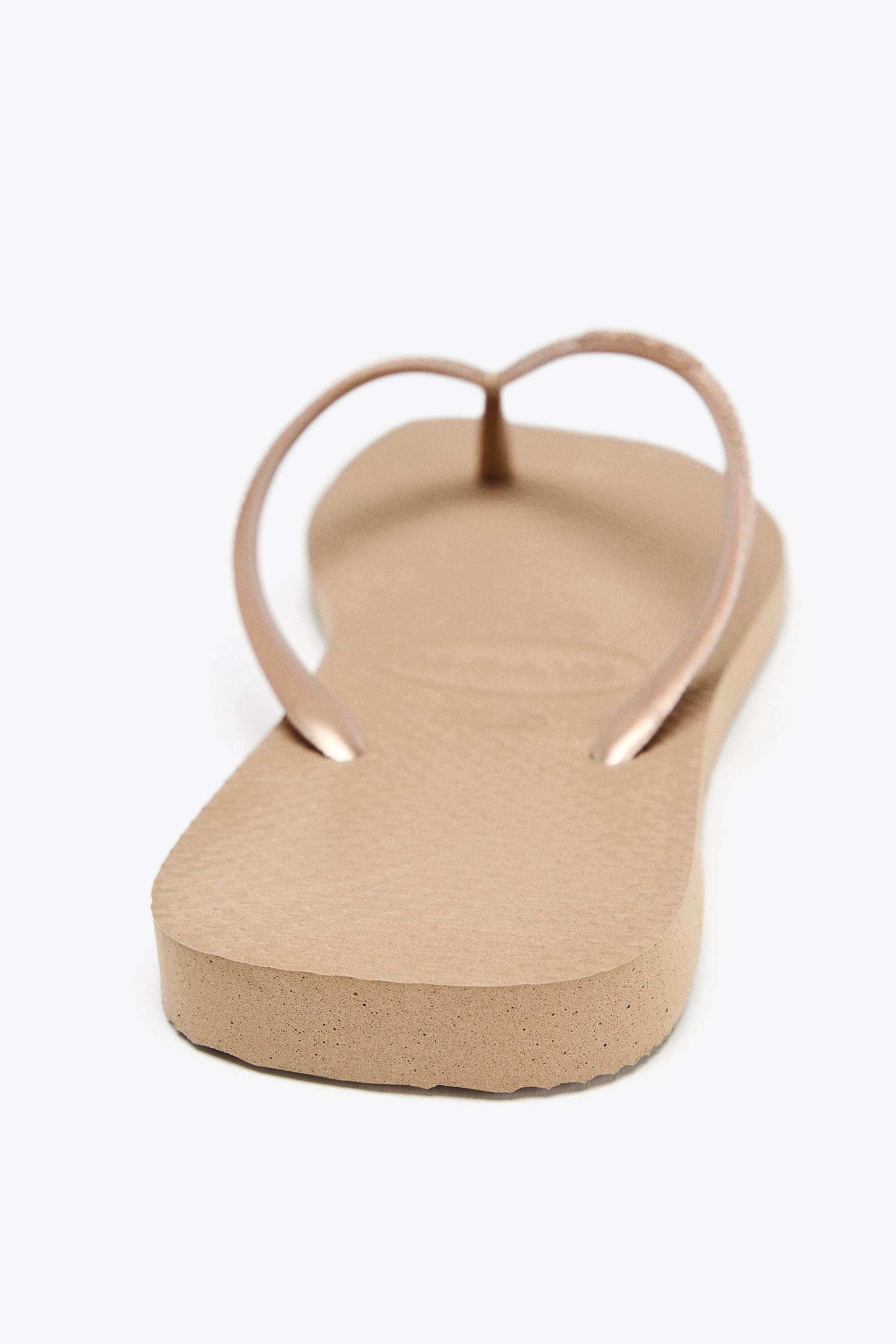 HAVAIANAS ® x ZARA サンダル - ブラウン | ZARA Japan / 日本