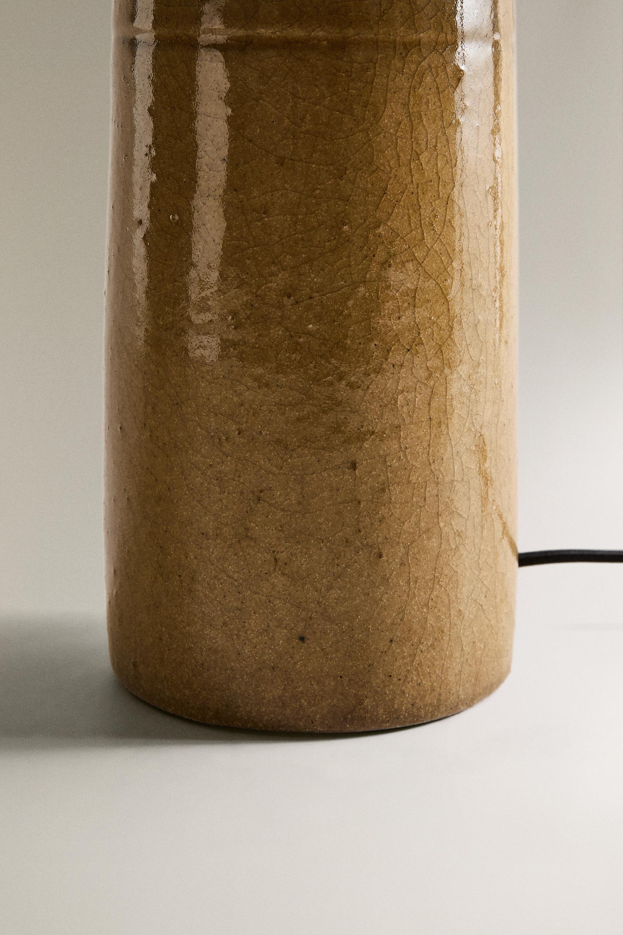 LAMPE DE TABLE BASE EN GRÈS