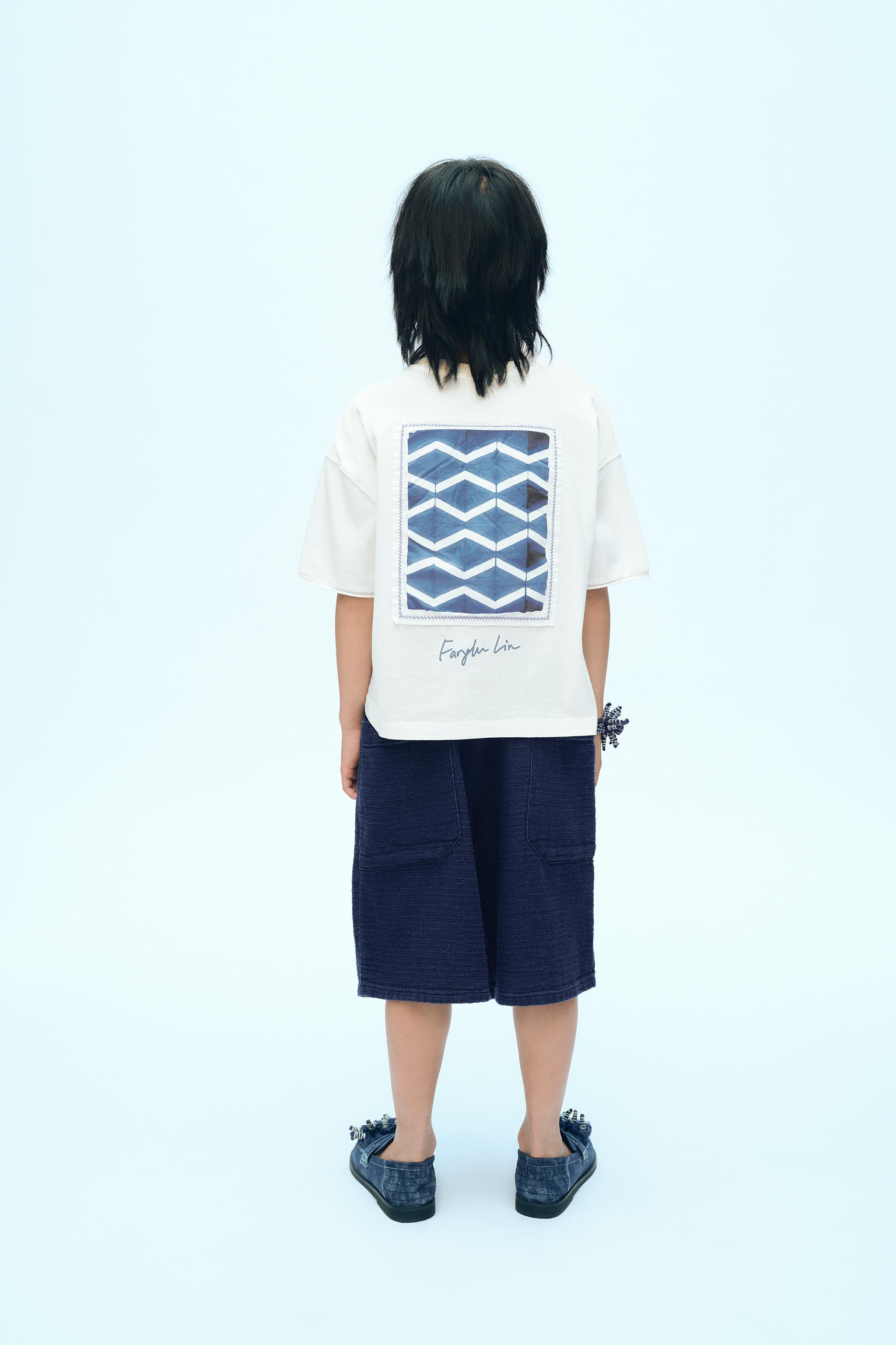ZARA プリーツ パフ Ｔシャツ X FANGLU LIN 5644/244 プリーツ パフ Tシャツ X FANGLU LIN - ベージュ | ZARA Japan