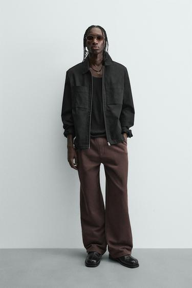 CAZADORA TÉCNICA WATER REPELLENT - Negro de Zara - Imagen 0