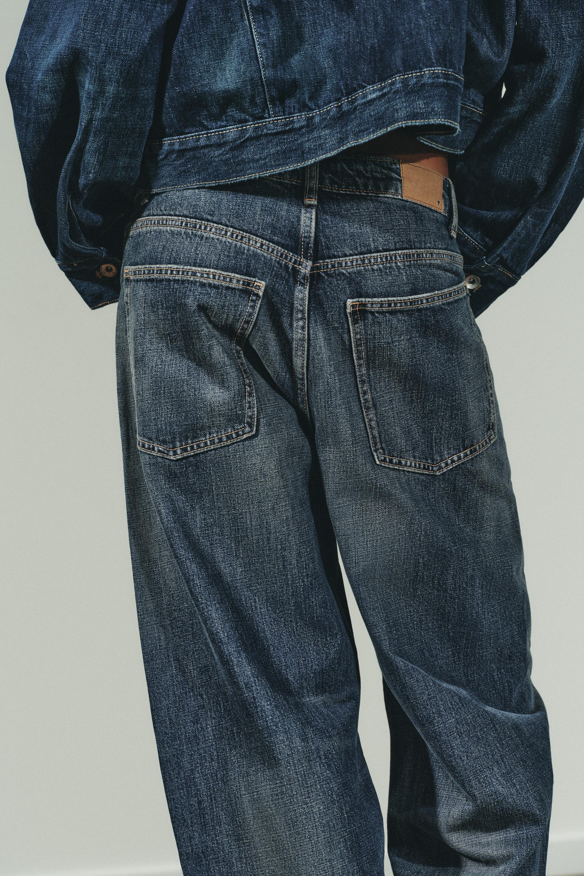 JEANS TRF BAGGY BARREL ORTA BEL - Görsel 6