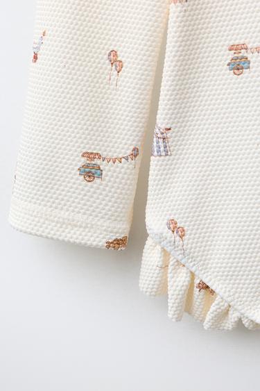 AGES 1-6 / CIRCUS SWIMSUIT - Ecru by Zara - Image 3