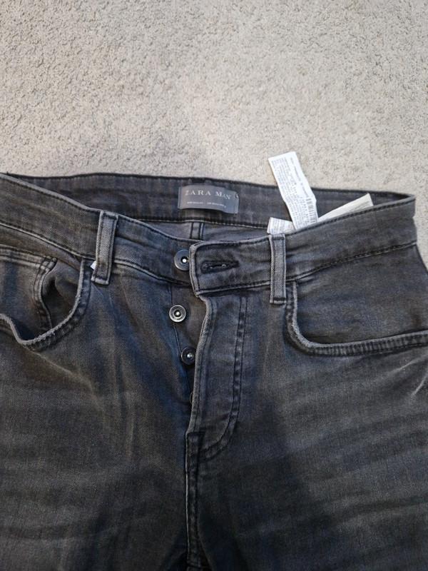 BLACK/GREY SKINNY JEANS - Image 2