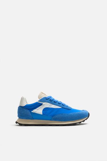 Zara RETRO SNEAKERS - Blue - Image 0