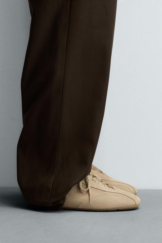 ULTRA-THIN SOLE LEATHER SNEAKERS