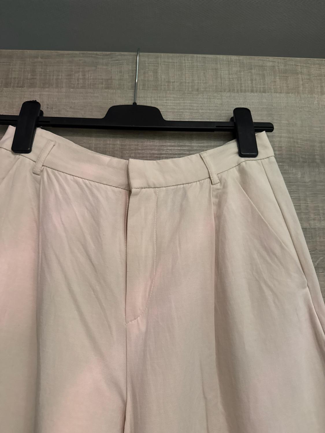 FLOWING TROUSERS WITH PLEATS - Image 3