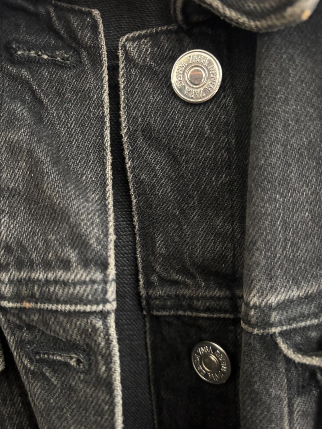 CROPPED DENIM JACKET - Image 3