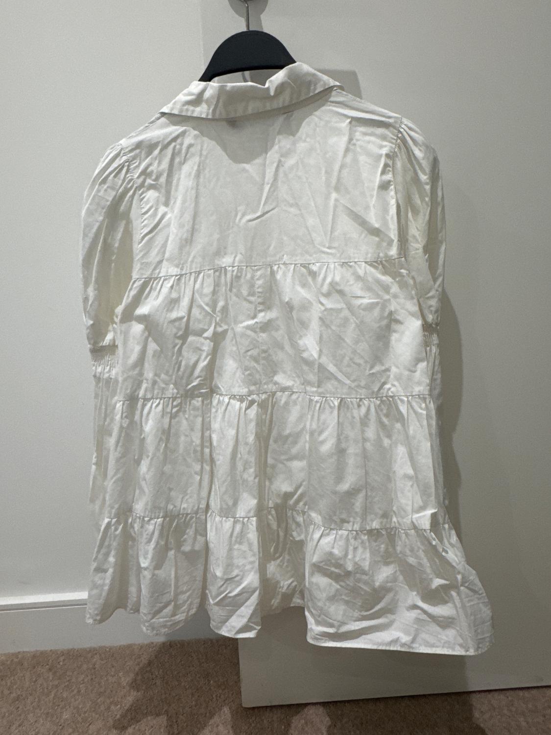 GATHERED POPLIN SHIRT - Image 3