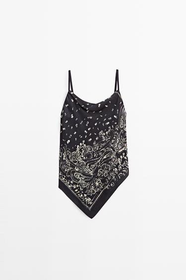 Zara Flowing paisley top - 045 - Image 0