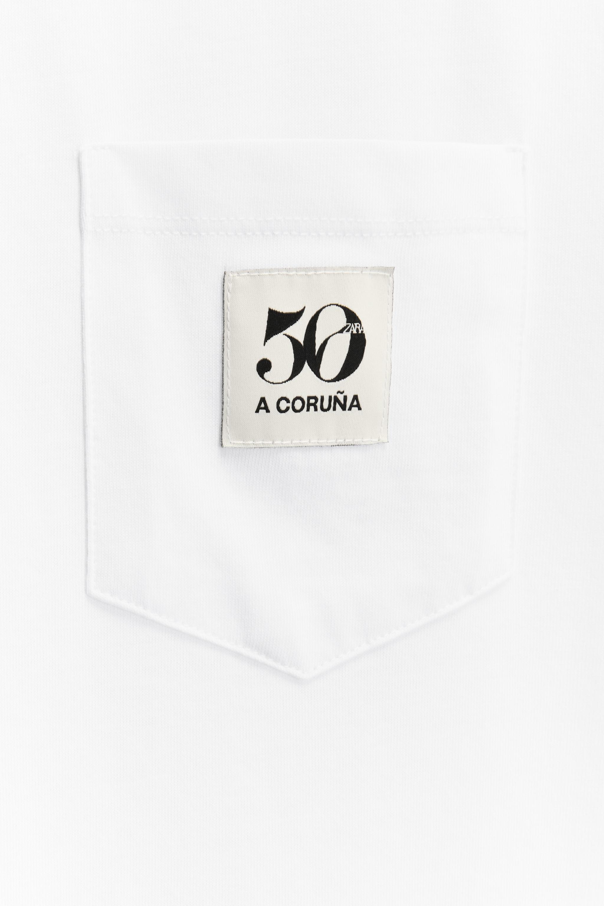 T-SHIRT PIÈCE POCHE 50TH ANNIVERSARY
