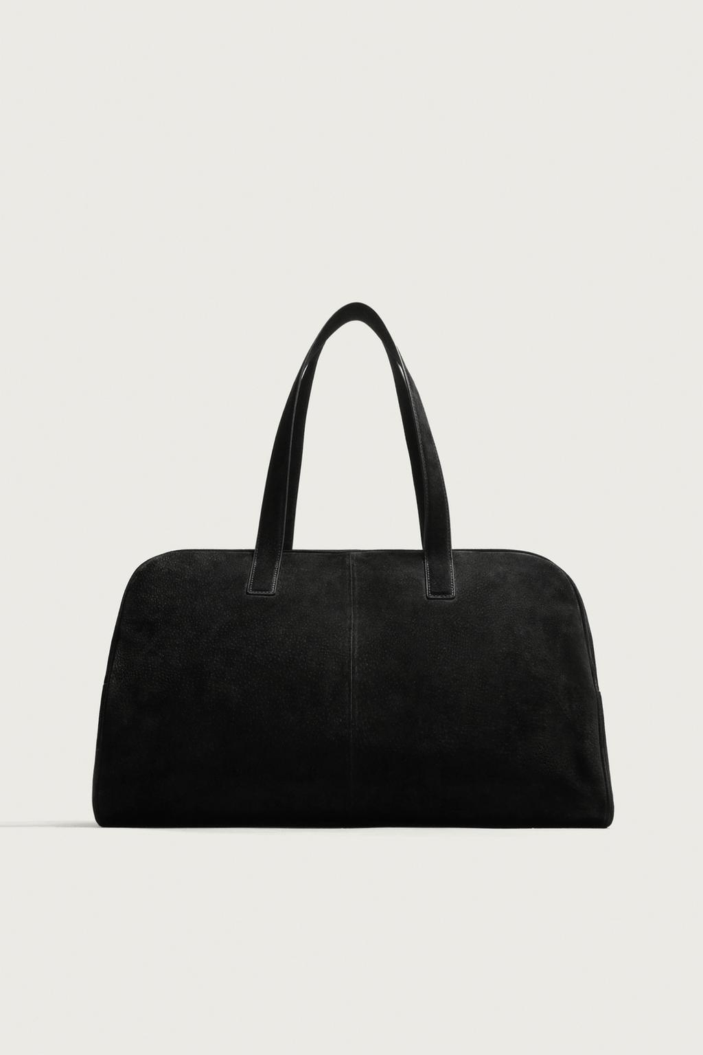 Leather Travel Bag M — Men's