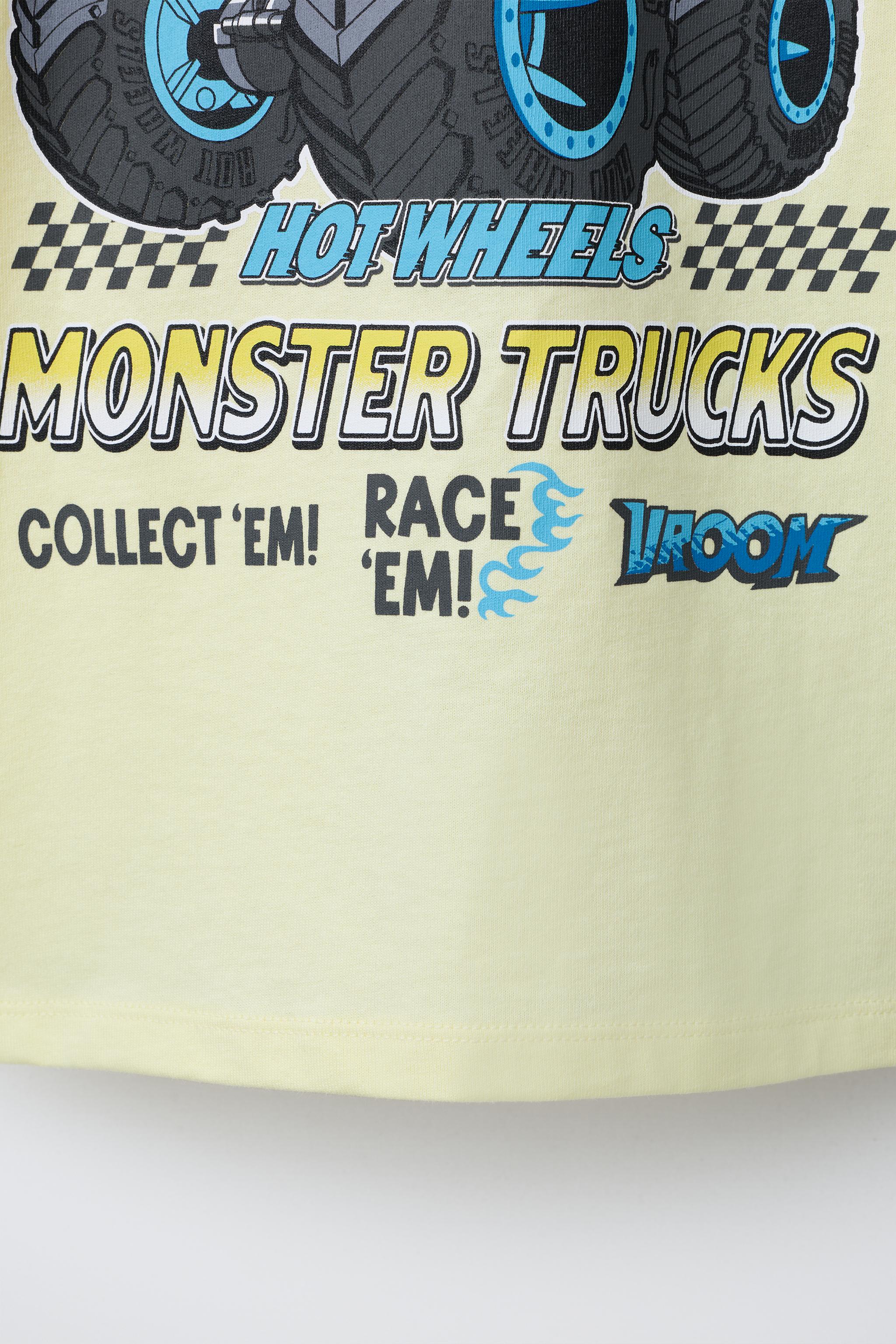 T-SHIRT IMPRIMÉ HOT WHEELS MONSTER TRUCK®
