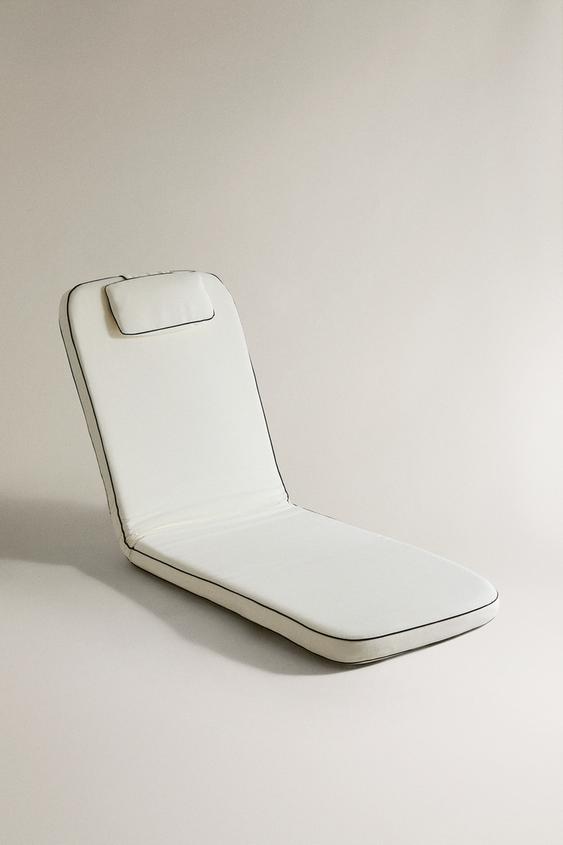 CHAISE LONGUE EXTÉRIEURE INCLINABLE - Écru de Zara - Image 0